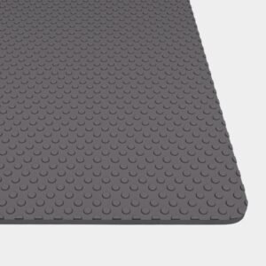 Dotted rubber mat liner shadow grey 48cm - sold per metre