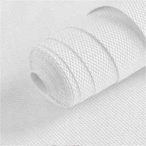 Diamond texture plastic mat liner icy white 48cm - sold per metre